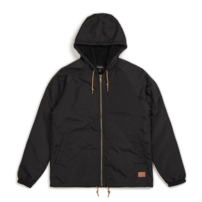 CLAXTON SHERPA HOOD JKT BLACK MED