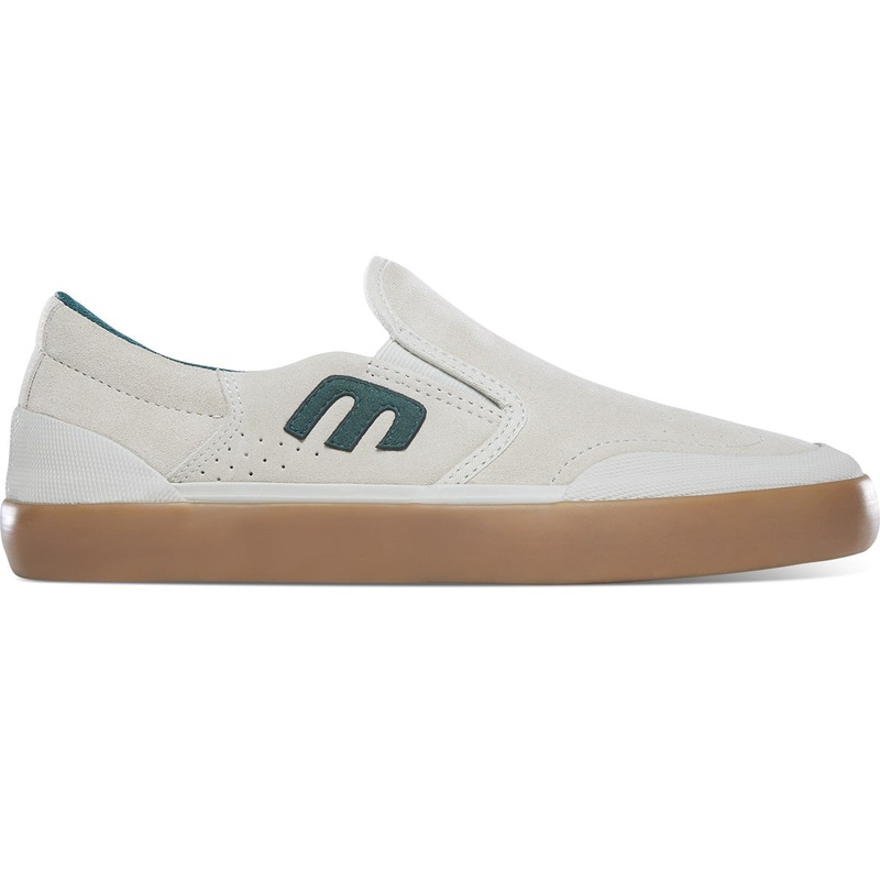 Etnies Shoes Marana Slip XLT – White/Green/Gum 7 White