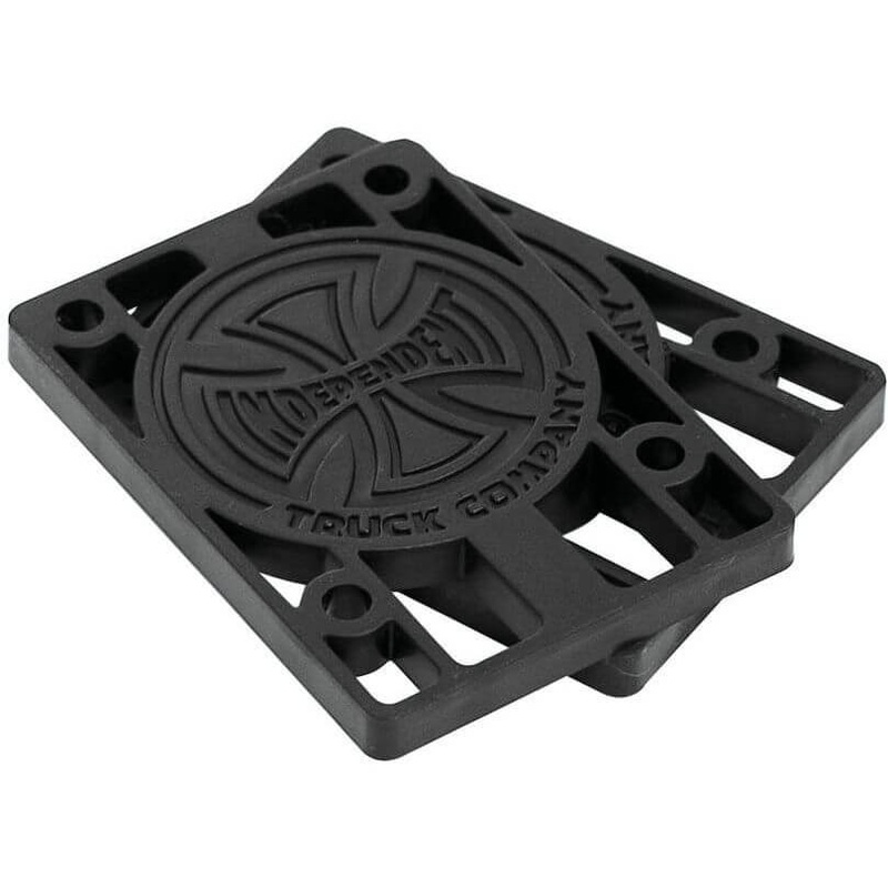 Independent Genuine Parts Riser Pads 1/8″ – Black (Set of 2)