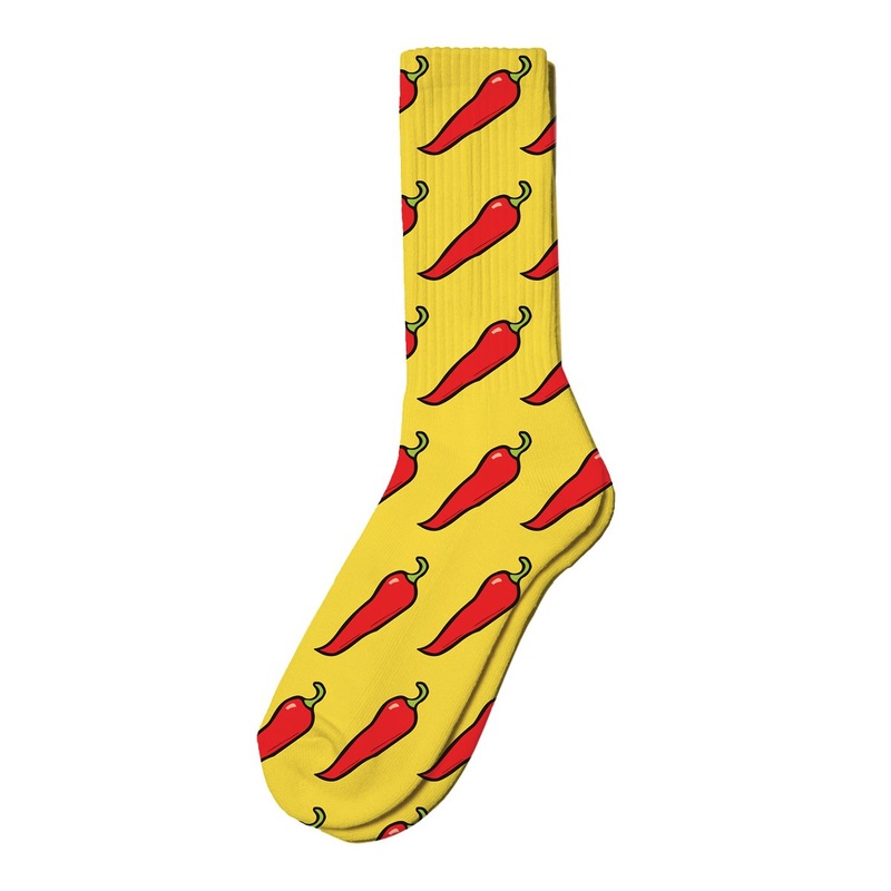 LAKAI CHILI PEPPER SOCK YELLOW