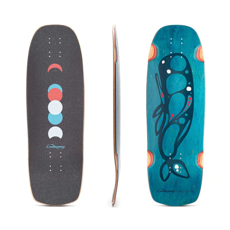 Loaded Ballona Moby Longboard Deck – Blue
