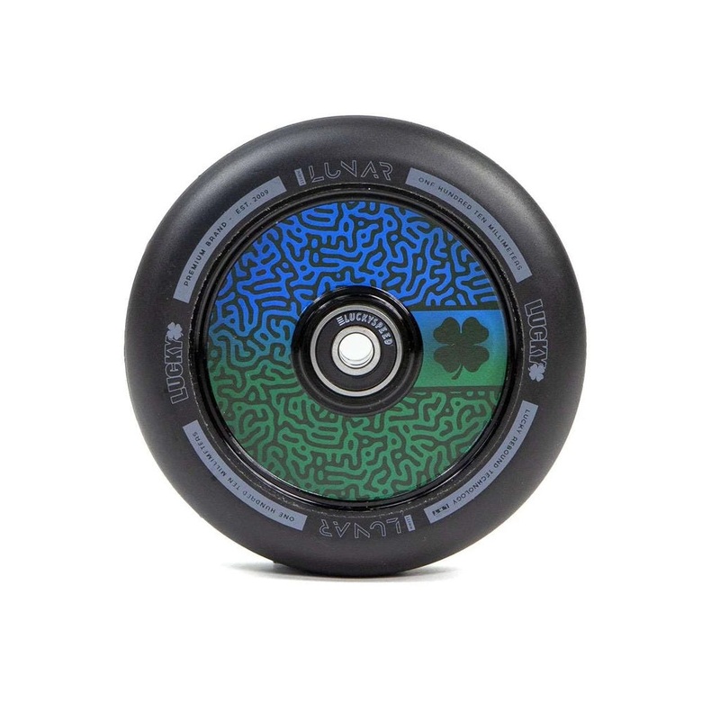 Lucky Scooter Wheels Lunar 110mm – Maze Green/Blue