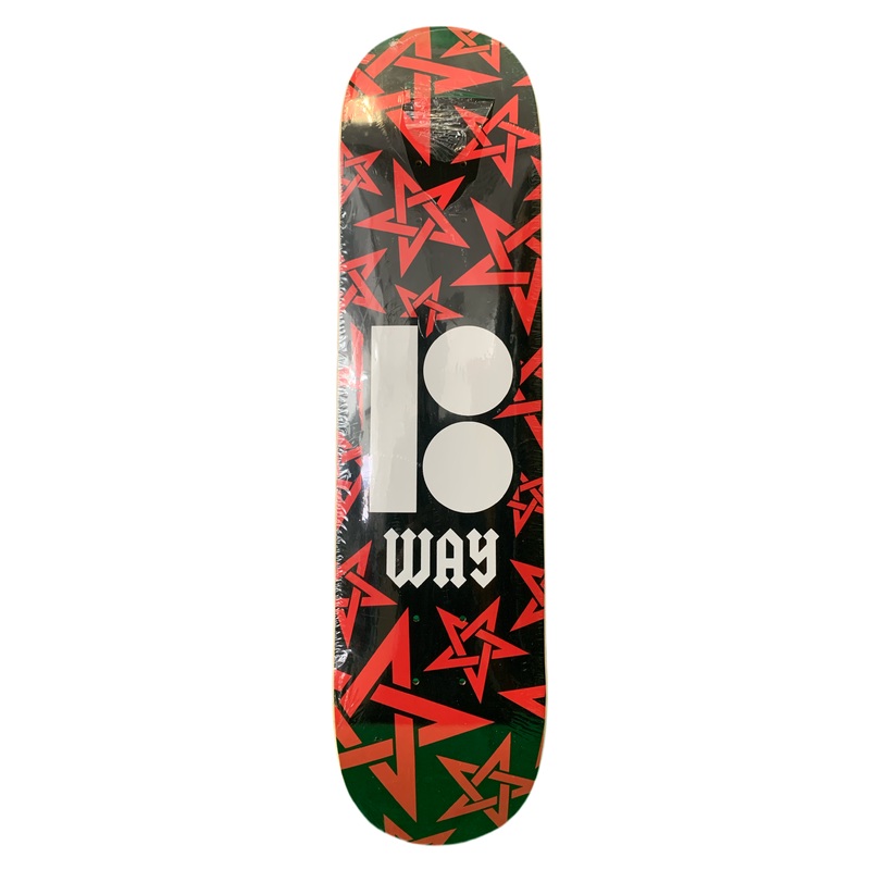 Plan B Danny Way Red Stars 7.75″ Classic Skateboard Deck
