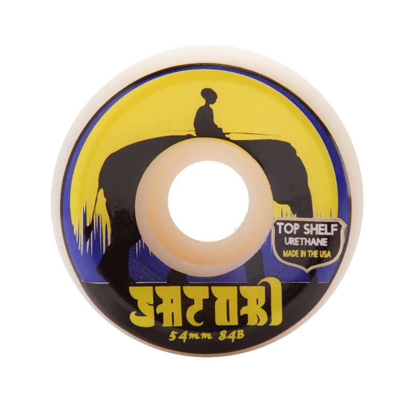 Satori – 54mm Elephant Top Shelf Urethane Conical – Skateboard Wheel 54mm 84b