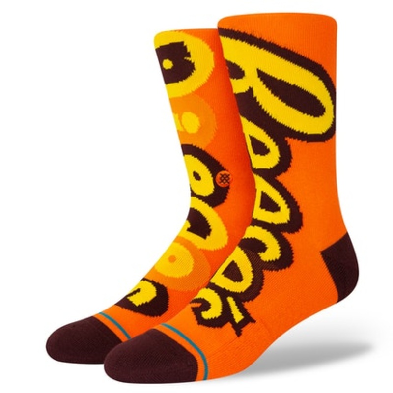 STANCE SOCKS LOOKIN LIKE A SNACK ORANGE MEDIUM