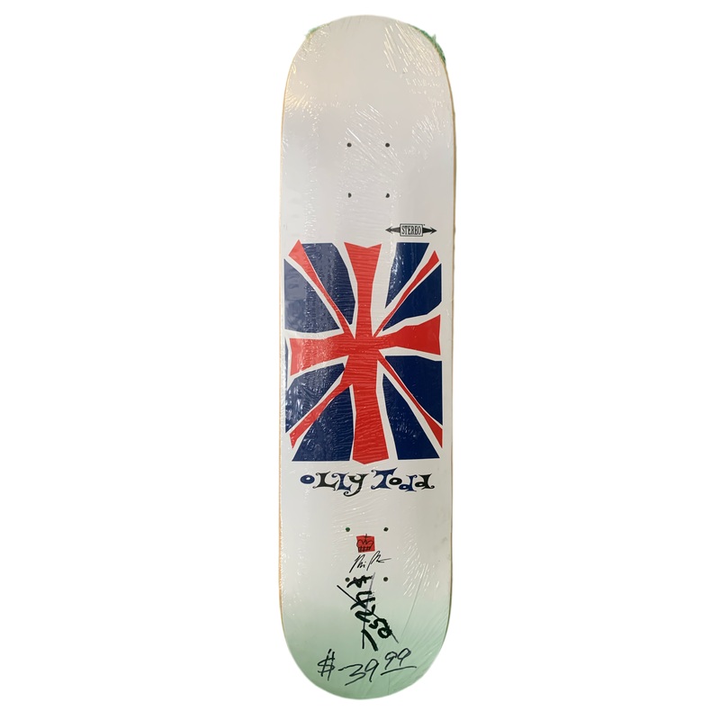 Stereo Olly Todd UK Flag 7.6″ Classic Skateboard Deck