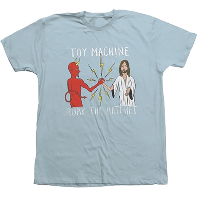 TM BURY THE HATCHET SS LT.BLUE S
