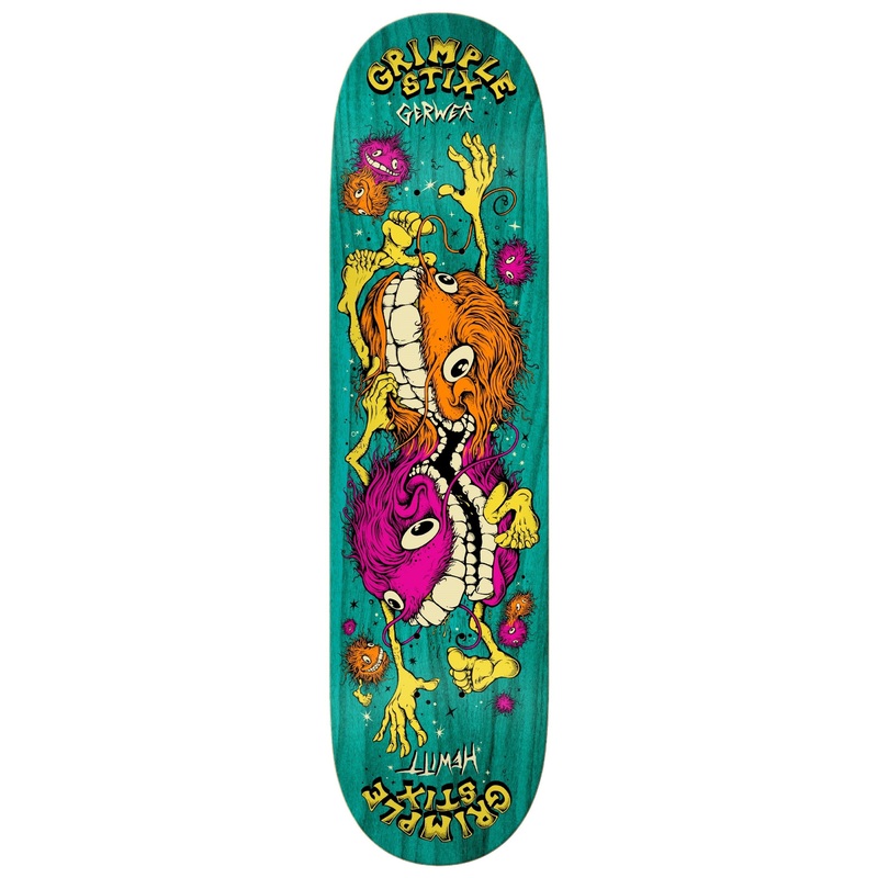 ANTIHERO DECK – GRIMPLE STIX CONJOINED TWINS (8.5″) 8.5″