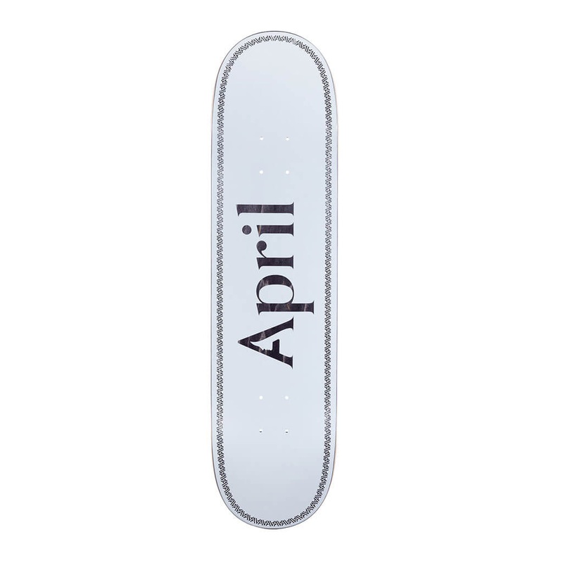 APRIL DECK – OG LOGO HELIX BLACK (8.25″) 8.25″