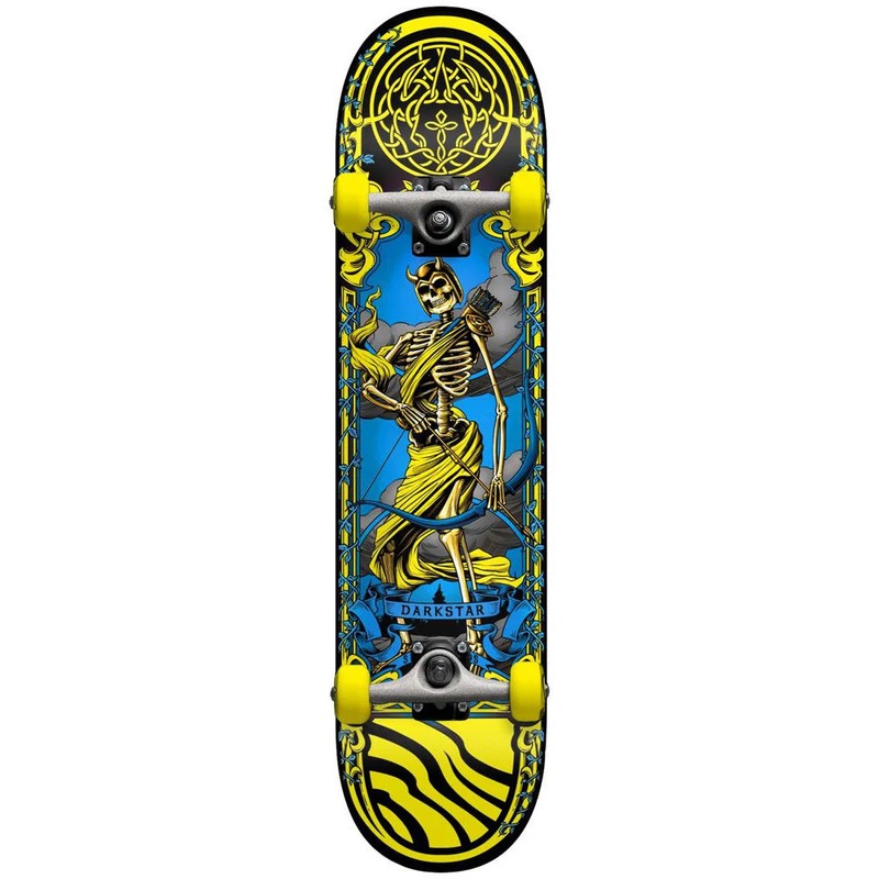 Darkstar Arrow FP Skateboard Complete – 7.5″ Yellow