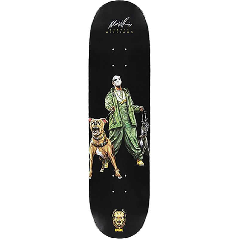 DGK WILLIAMS CANINE DECK 8.06″ BLACK
