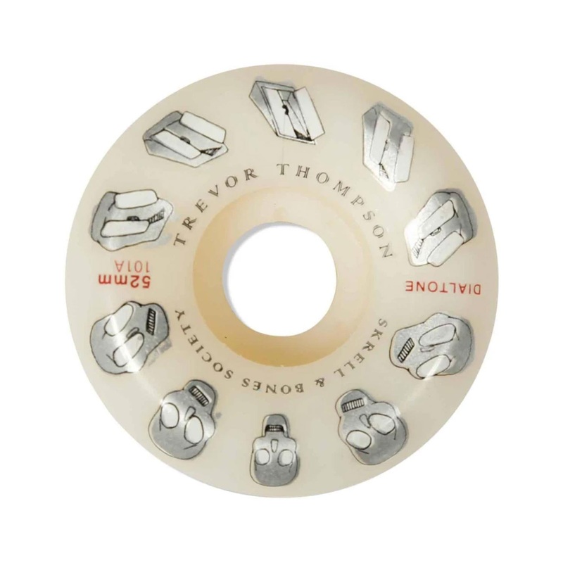 Dial Tone Wheel Co. Thompson Skrell & Bones Society Wheels Standard 52mm 52mm Conical