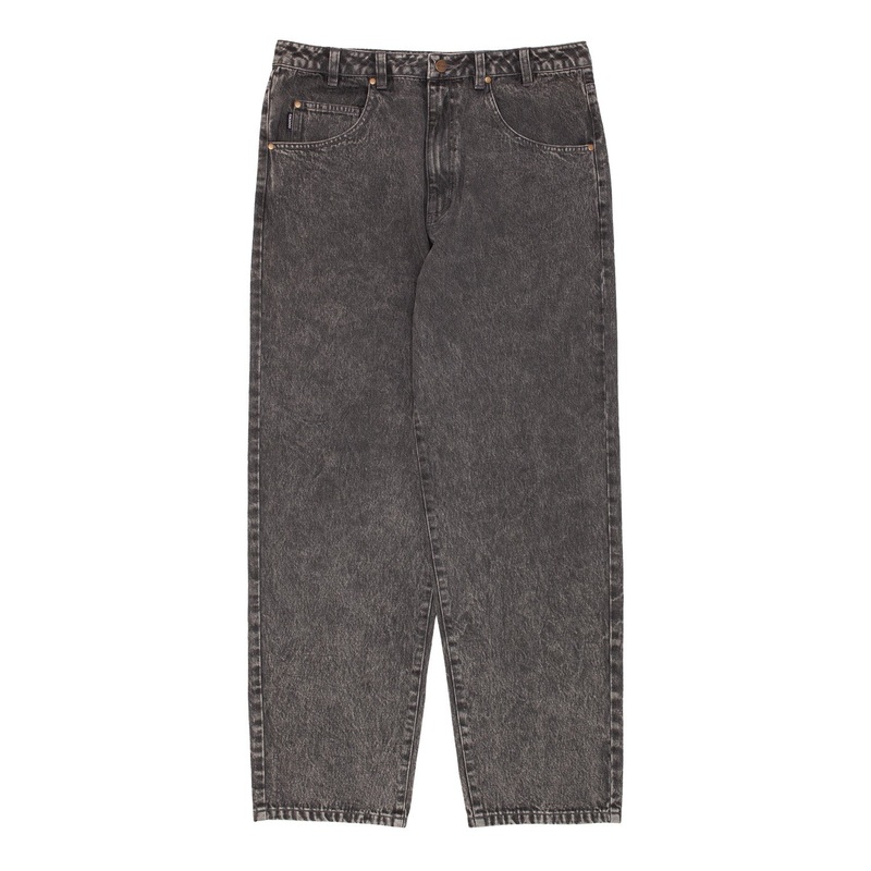 GX1000 Baggy Pant 30 Charcoal Distressed