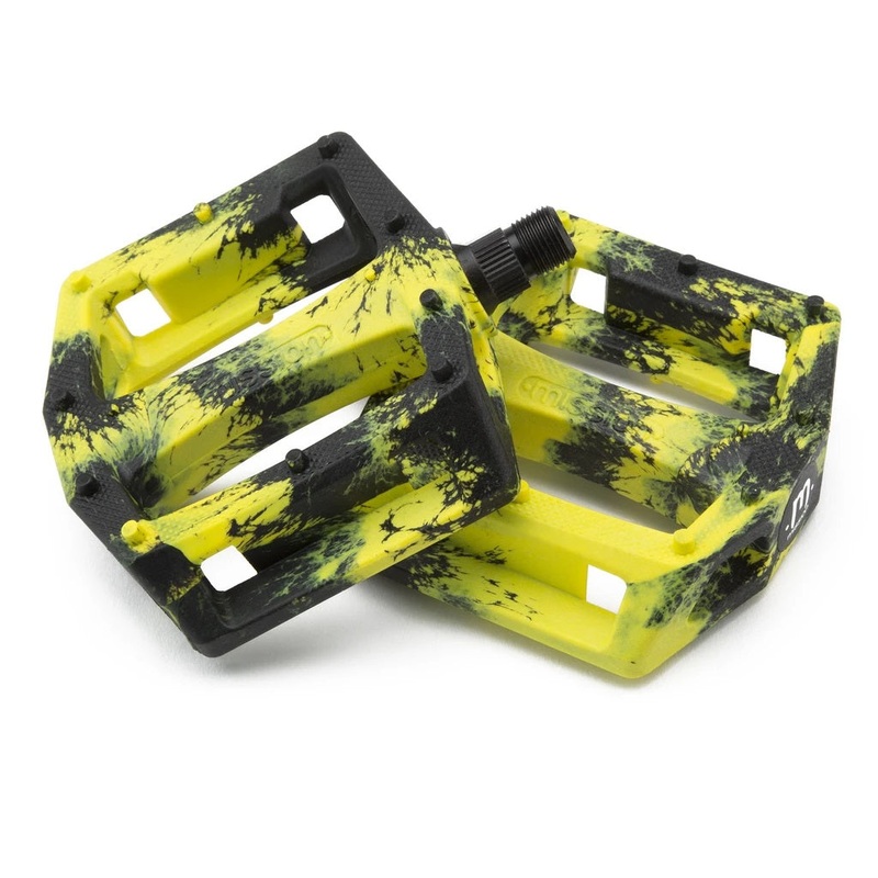 Mission BMX Impulse PC Pedals – Black/Yellow