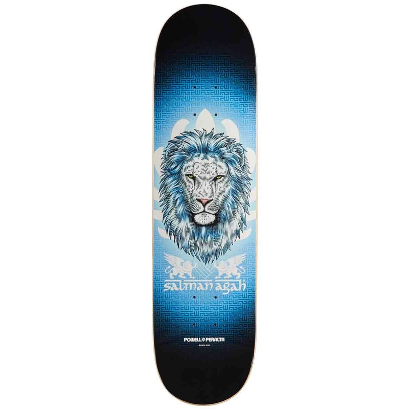 POWELL-PERALTA DECK – SALMON AGAH LION III SHAPE 245 FLIGHT DECK (8.75″) 8.75″