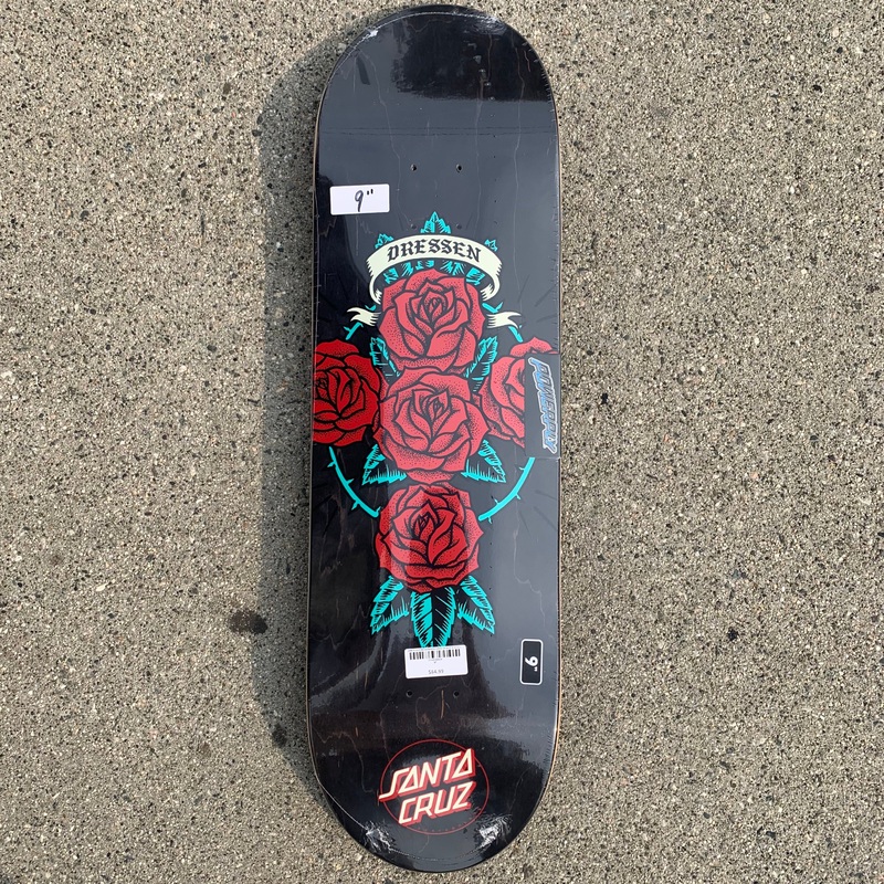 SANTA CRUZ DRESSEN ROSE CROSS DECK (9″ X 32.15″) 9″