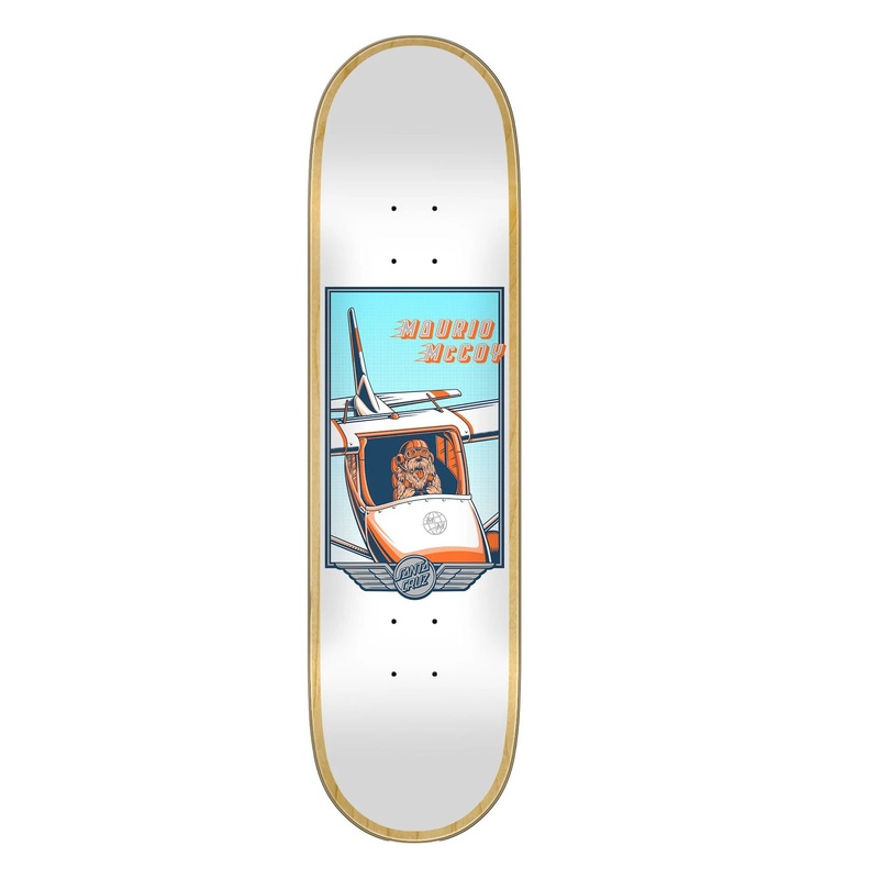 Santa Cruz McCoy Aviator VX Skateboard Deck – 8.25