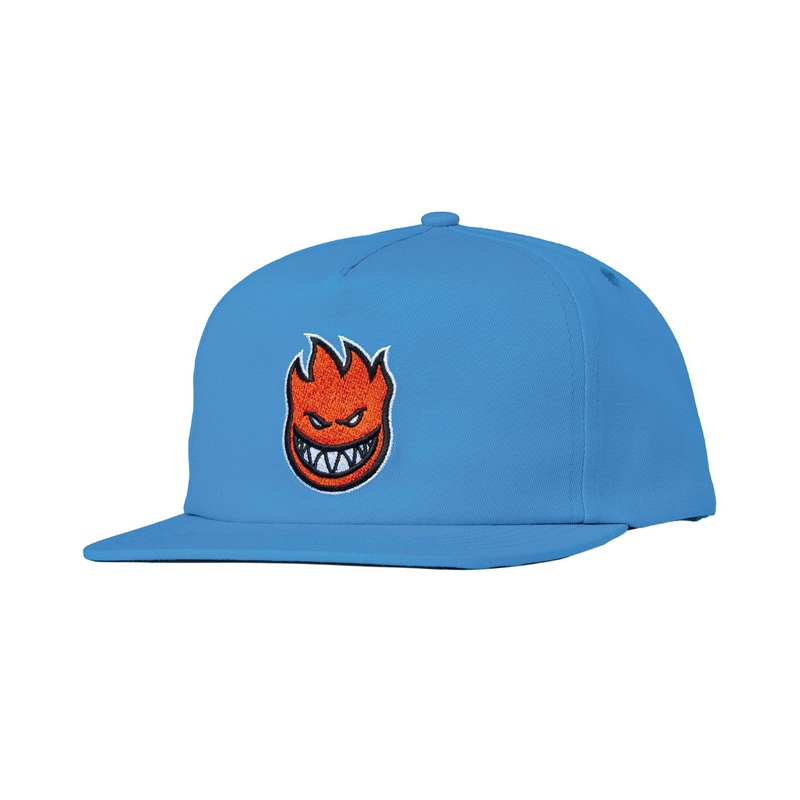 Spitfire Bighead Fill Snapback Hat O/S Light Blue