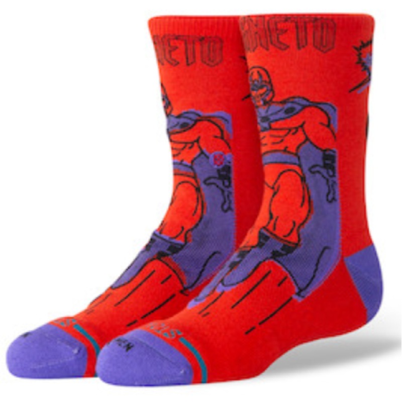 STANCE SOCKS X MARVEL MAGNETO CREW RED MEDIUM