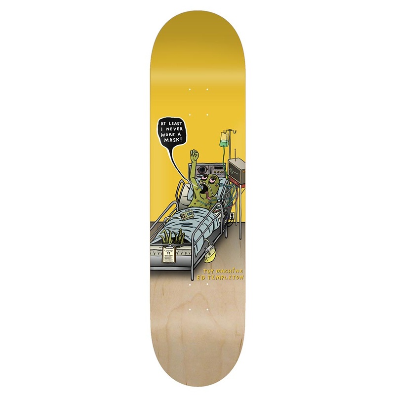 TOY MACHINE DECK – TEMPLETON MASK (8.5″) 8.5″
