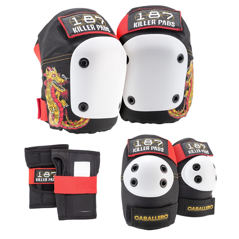 187 KILLER PADS CABALLERO – ADULT SIX PACK PAD SET X-SMALL