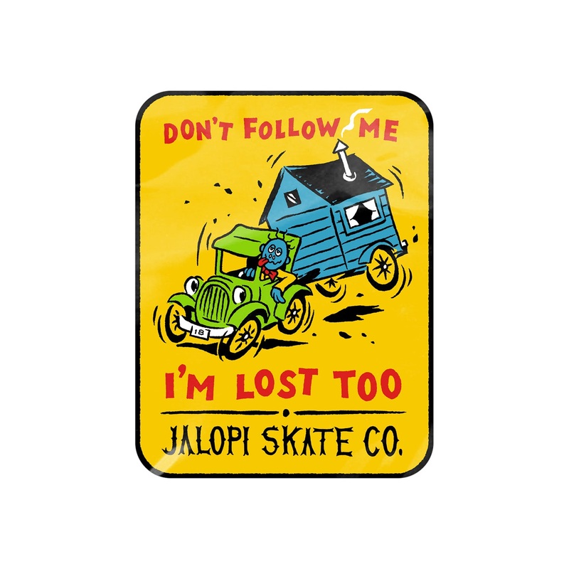 Antihero Jalopi Don’t Follow Me Sticker