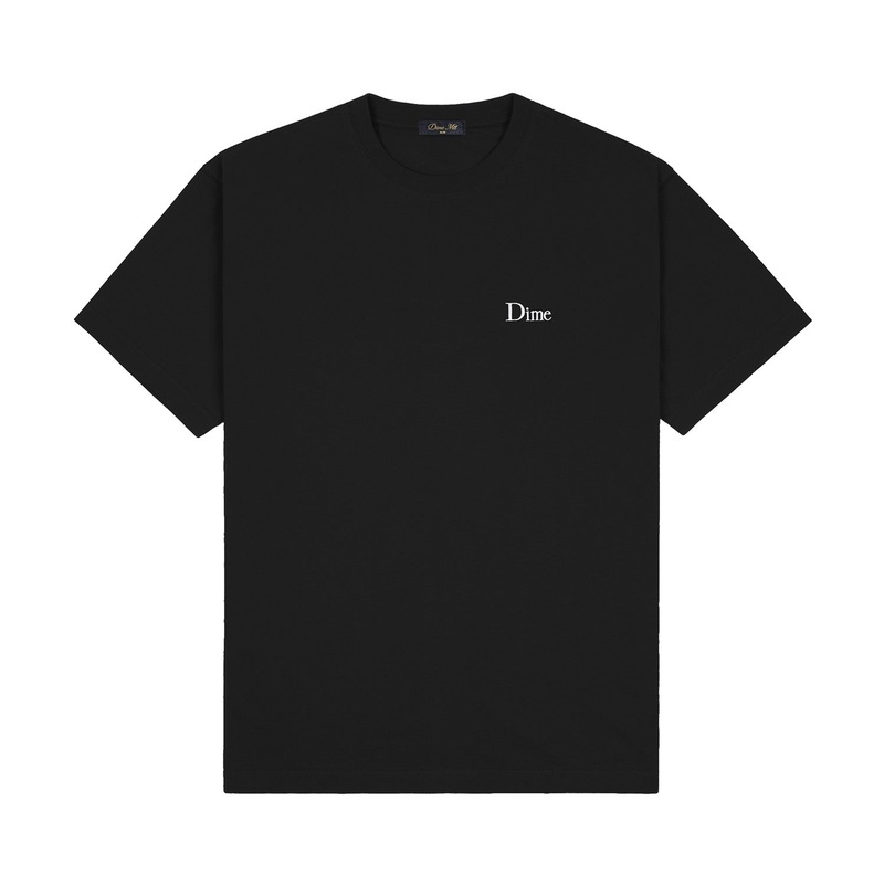 Dime Classic Small Logo T-Shirt M Black