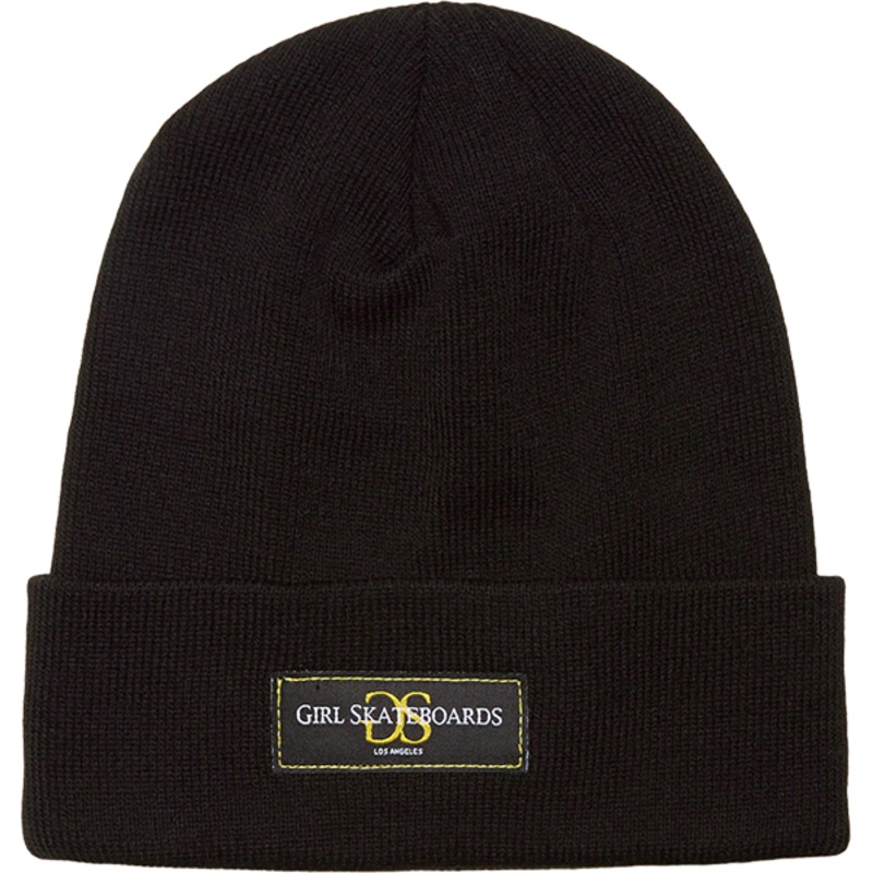 GIRL GSLA PATCH BEANIE BLACK