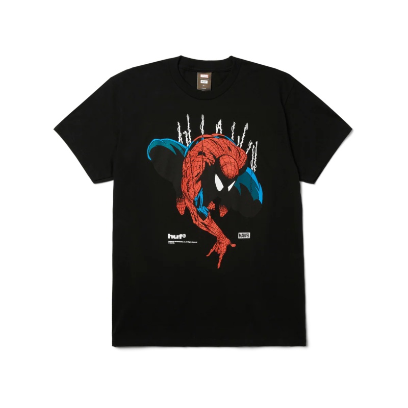 HUF x Marvel Spider-Man Perceptions SS T-Shirt – Black S