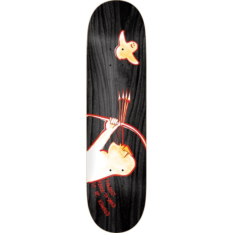 Krooked Worrest Archur Skateboard Deck – 8.38 Slick