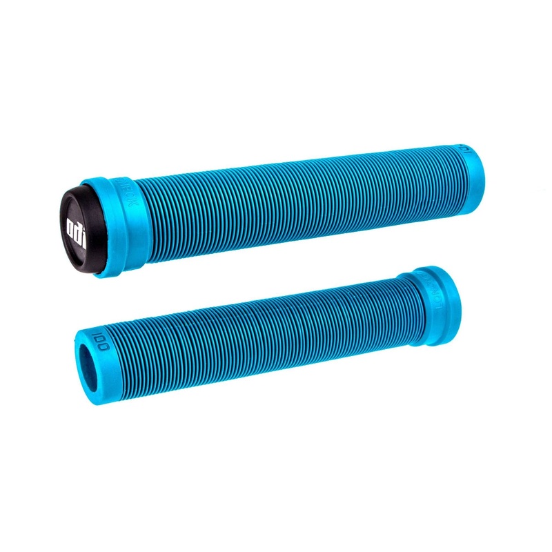 ODI Longneck SLX Flangeless Grips 160mm – Light Blue