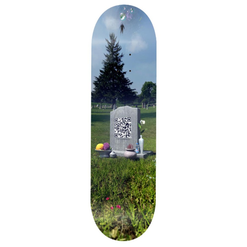 SCI-FI FANTASY DECK QR CEMETARY (8.38″) 8.38″