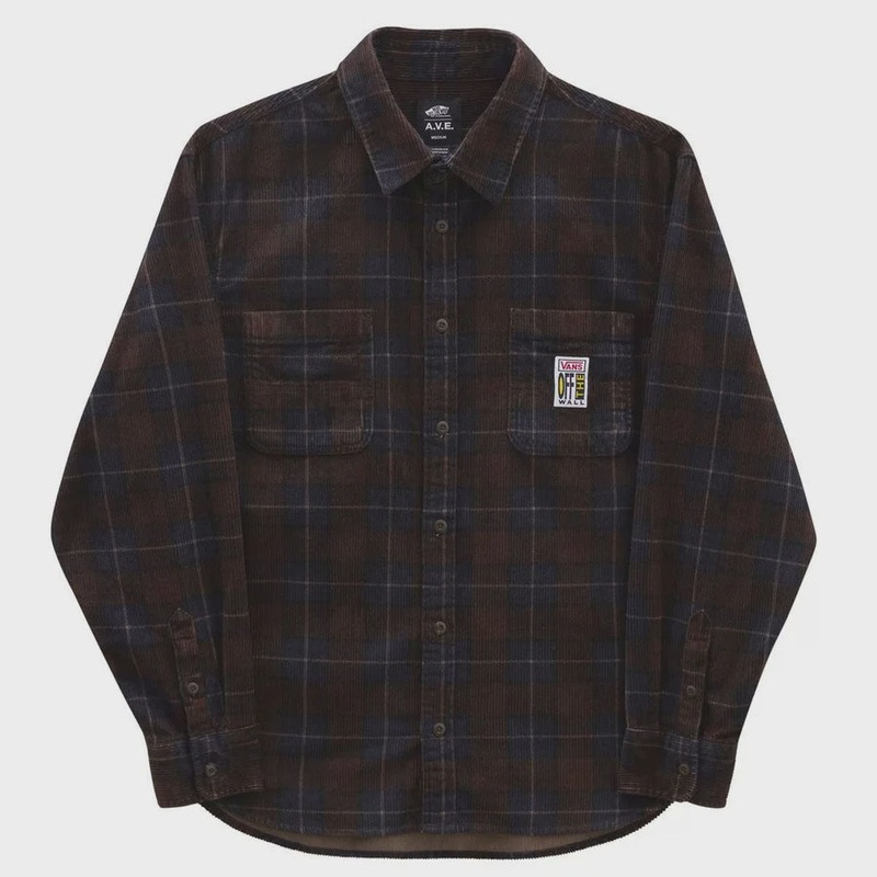 Vans Ave Woven L/S Shirt – Demitasse Small