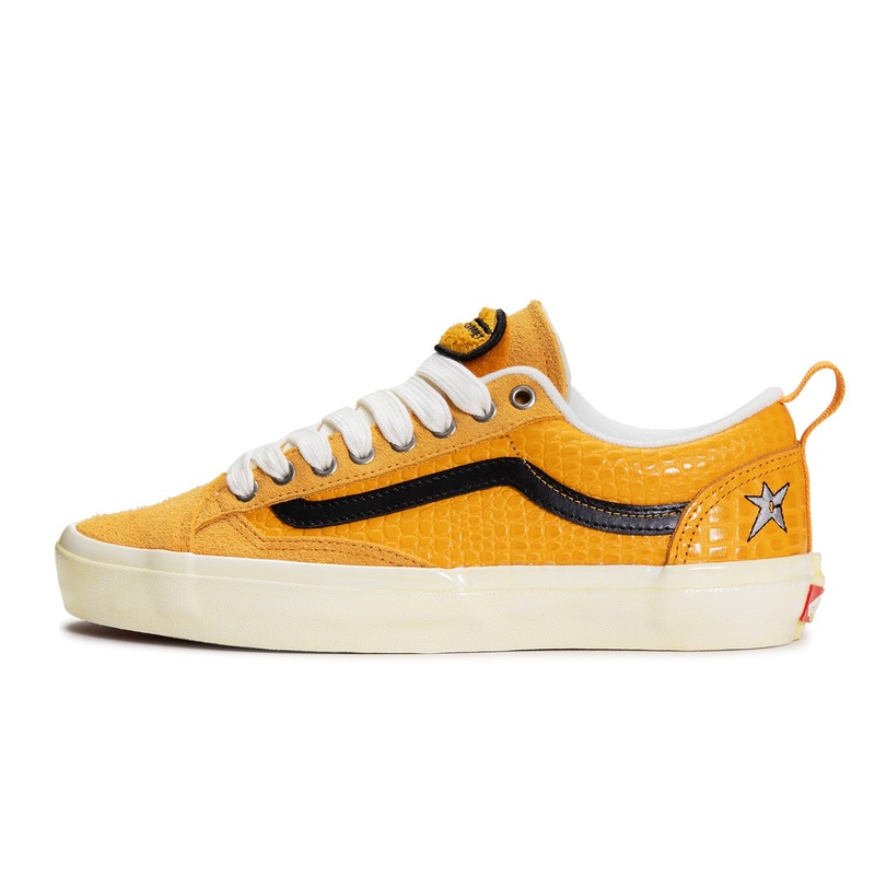 Vans X Carpet Skate Old Skool 36+ 9.5 Yellow/White