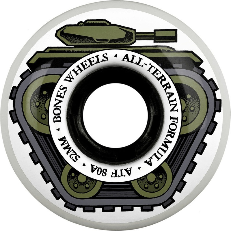 Bones ATF All Tank Filmers 80a 52mm Cruiser Skateboard Wheels