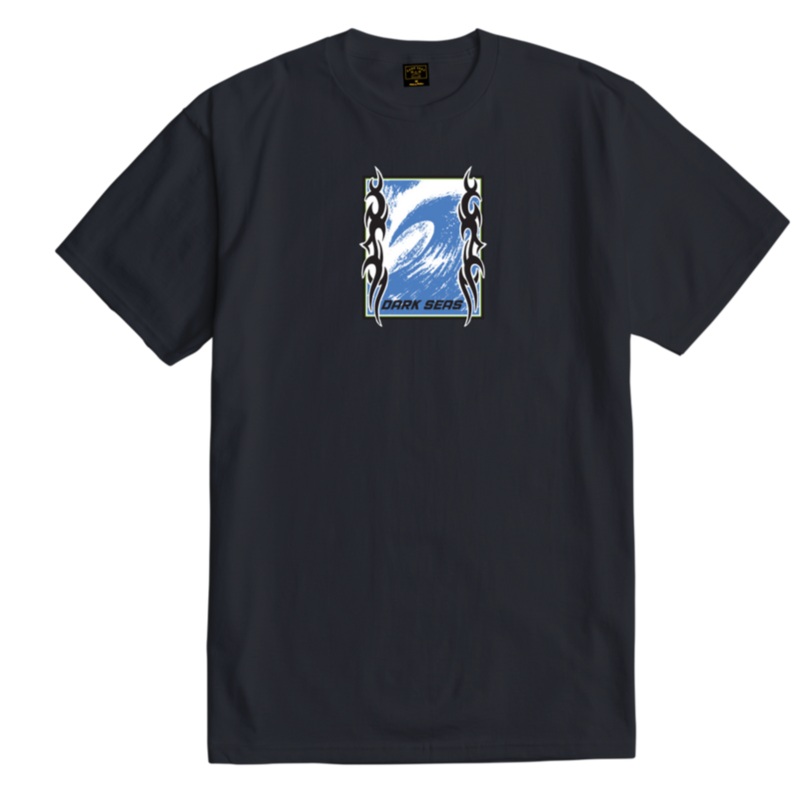 DARK SEAS TRIBALISM TEE DUSTY BLACK MEDIUM