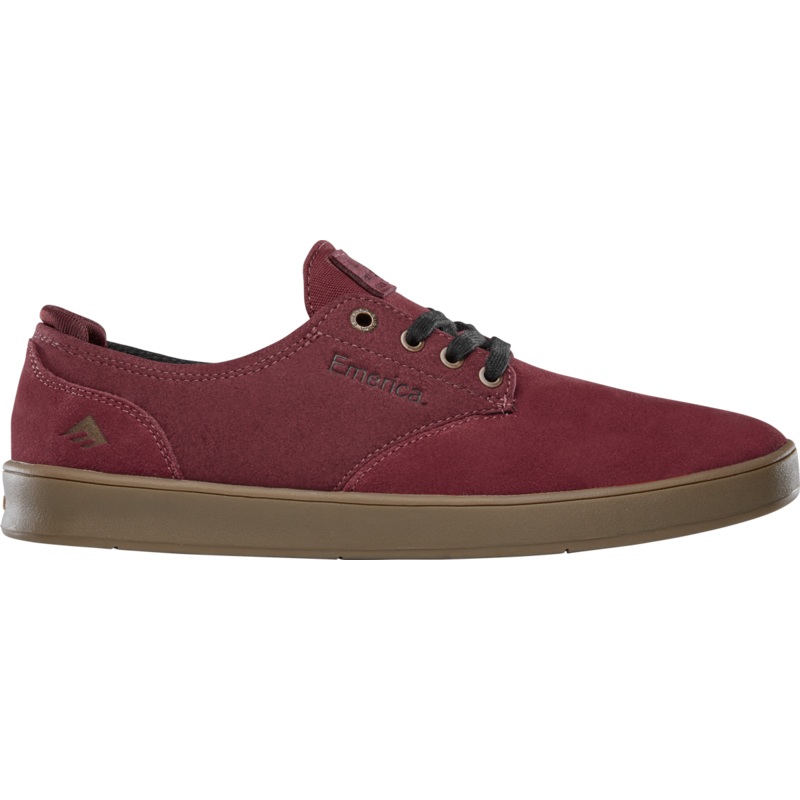 EMERICA ROMERO LACED BURGANDY/GUM 7