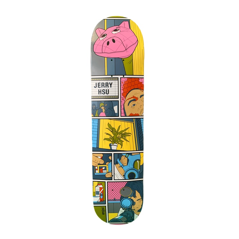 Enjoi Jerry Hsu Movie Night Series 7.5″ Classic Skateboard Deck