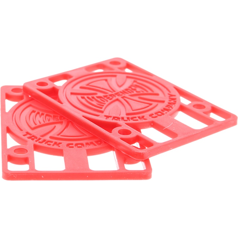 INDE GENUINE PARTS 1/8 RISER SET RED