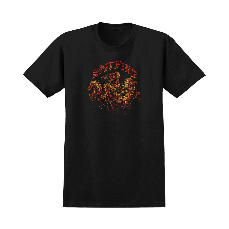 Spitfire Apocalypse T-Shirt XS Black
