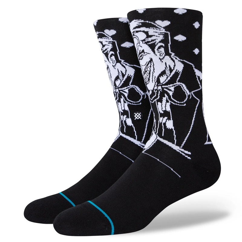 Stance Batman The Joker Crew Socks – Black S