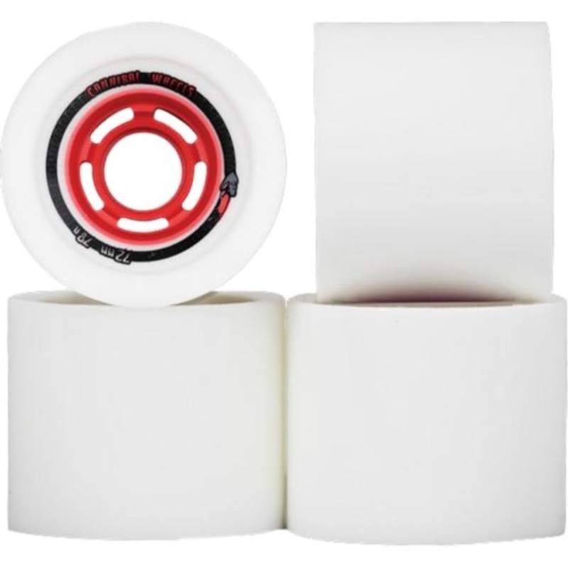 Venom: 76mm Cannibal Cobra Core Longboard Skateboard Wheels 76a Purple