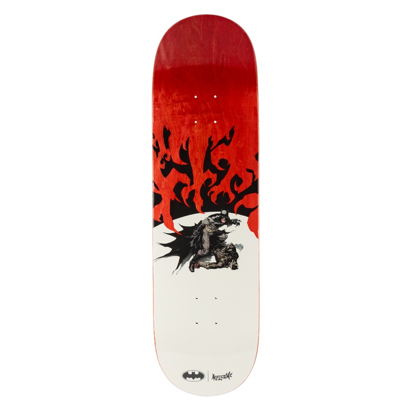 Welcome x Batman Talons on Popsicle Deck – 9.0 Red/Black Dip
