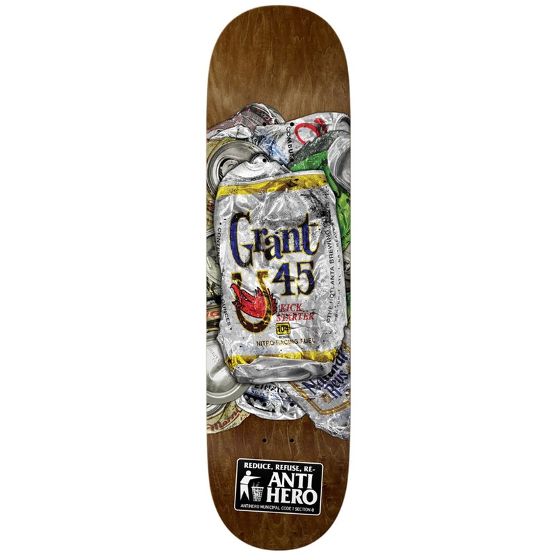 ANTIHERO DECK GRANT REFUSE (8.4″) 8.4″