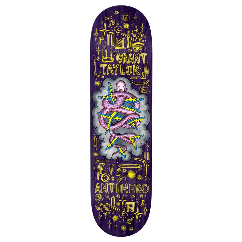 ANTIHERO DECK – TAYLOR HUG THE PAVEMENT 2 (8.5″) 8.5″