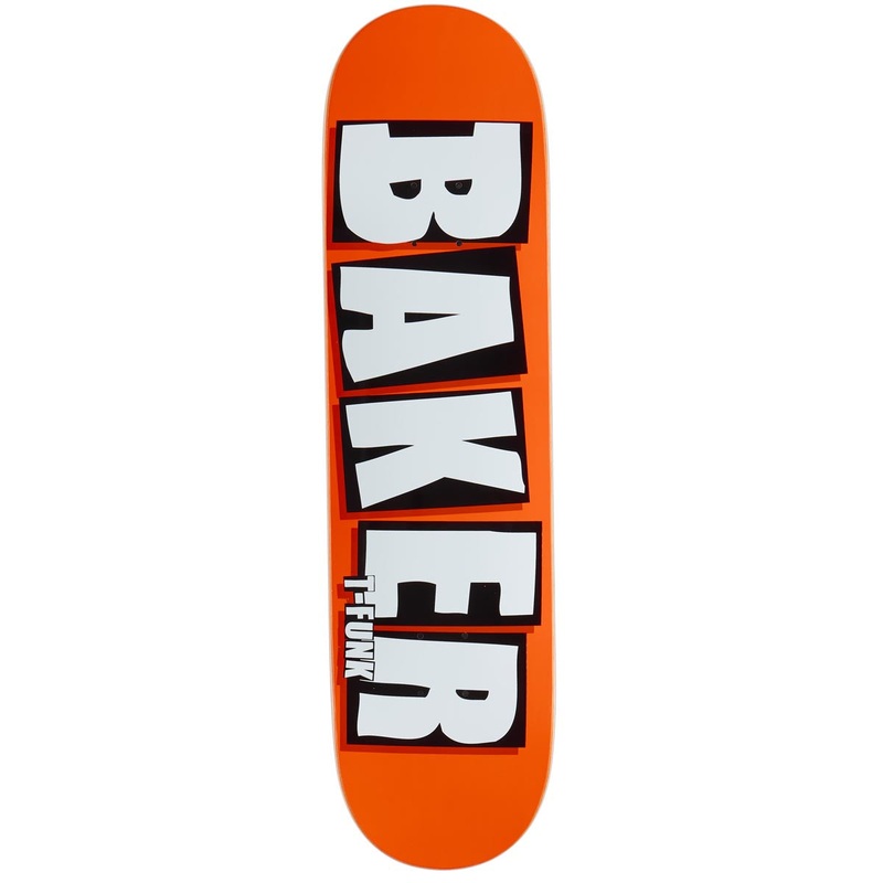 BAKER DECK T-FUNK BRAND NAME B2 STEEP NEON ORANGE (8.25″) 8.25″