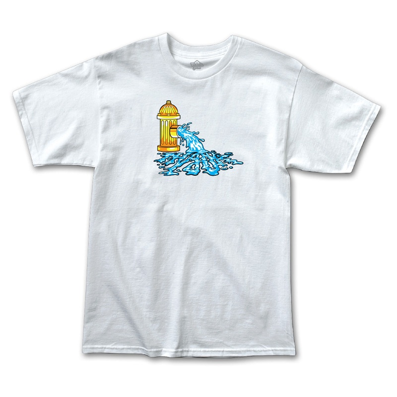 Fire Hydrant Tee WHITE SMALL