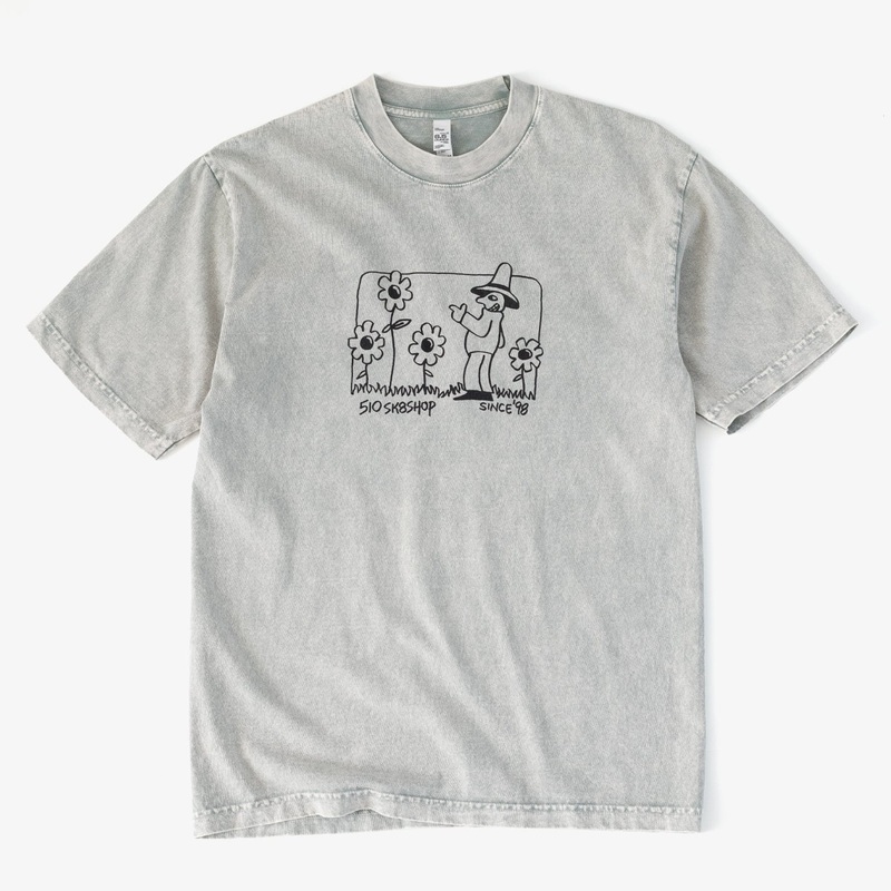 Flower Guy Tee (Limestone) SMALL