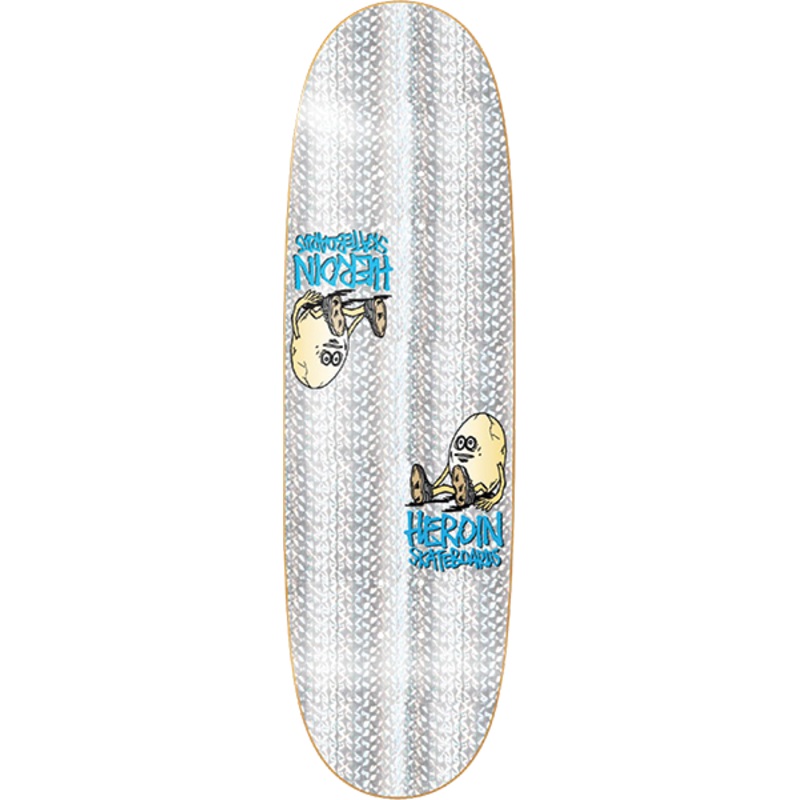 HEROIN SYMMETRICAL HOLO EGG DECK 9.25″x32.0″