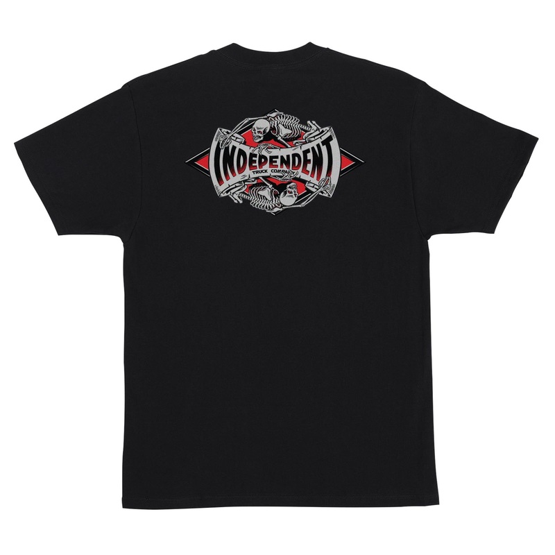 INDEPENDENT YOUTH T-SHIRT LEGACY BLACK Y-SMALL